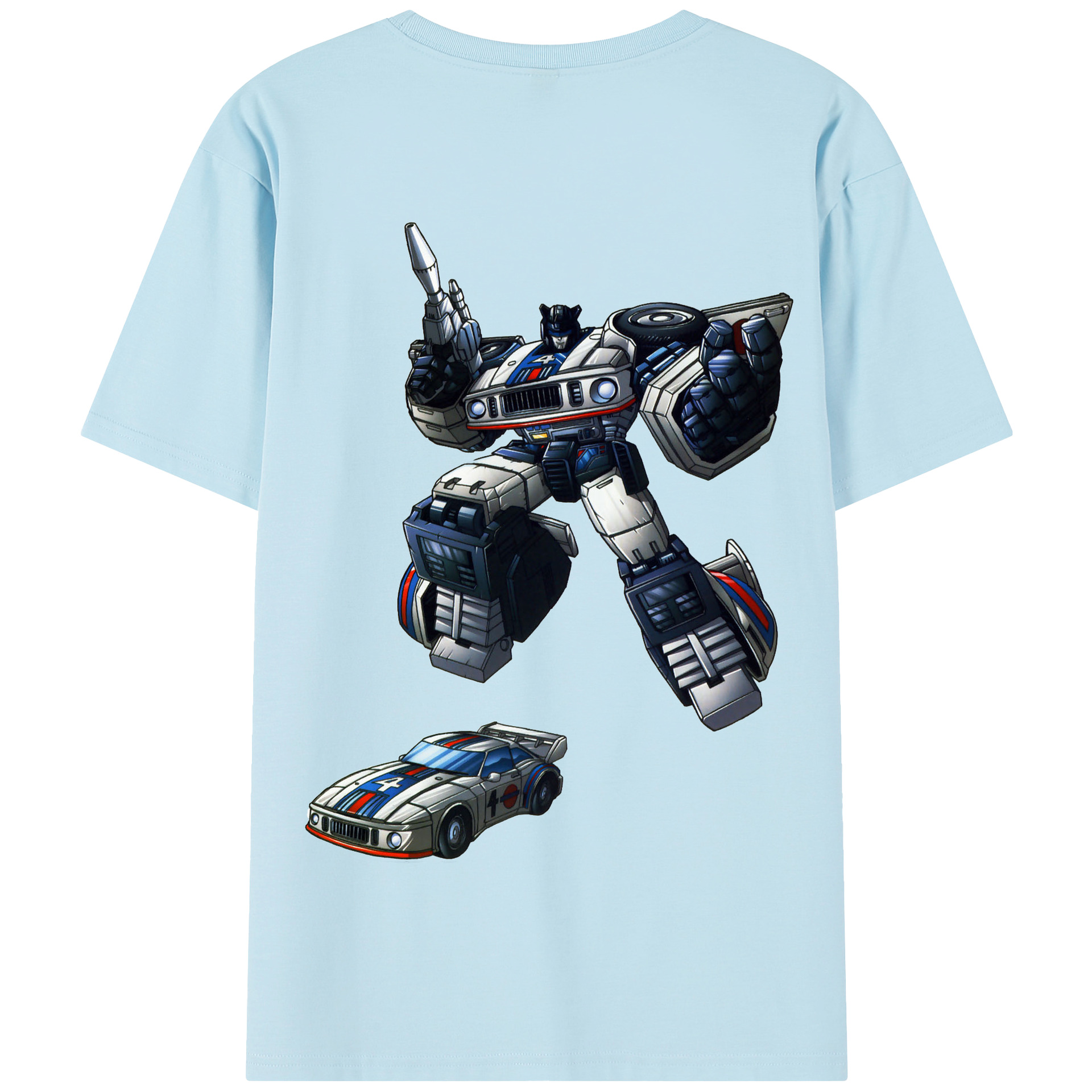 （画像用）  綿100％半袖Tシャツ（背面プリント）